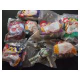 Lot of 8 kids Happy Meals toys