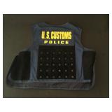U.S. Customs Police Agent bulletproof vest