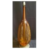 Mid-century Modern hand blown art glass and