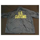 Vintage U.S. Customs Service agent windbreaker