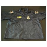 Vintage U.S. Customs Service agent windbreaker