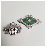 Vintage Catherine Popesco, France brooches