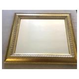Vintage mirror in gilt wood frame