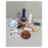 Glass Trinket, glass paperweight, Porcelain