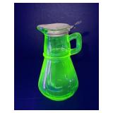 Vintage Anchor Hocking Hazel Atlas syrup pitcher