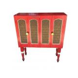 Vintage red cabinet