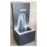Contemporary waterfall fountain