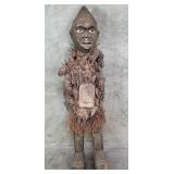African Nkisi Nkondi nail fetish statue