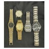 Group of menï¿½s vintage and prop watches