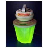 Vintage Electromix uranium glass mixer working