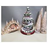 Thomas Kinkade Wonderland Express Tree sculpture