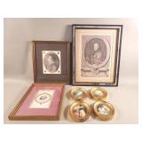 Group of vintage prints and lithographs