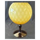 Vintage Italian-style glass vase