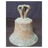 Antique Spanish colonial style bronze bell