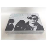 Andy Warhol by Nat Finkelstein galvanized box