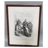 Antique "It Never Rains But It Pours" original