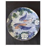 Vintage Japanese ceramic plate