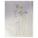 Costume jewelry- necklace, earrings, pendants,