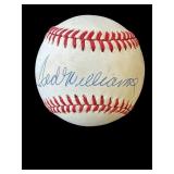Ted Williams signed baseball