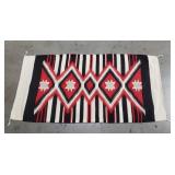 Vintage Navajo wool rug