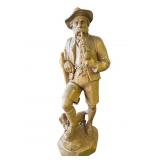 Carved wood sculpture