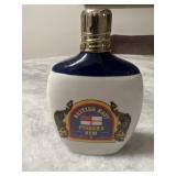 Collectible ceramic British Navy rum bottle