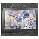 Adrian Gonzalez Signed Authenticated PSA MLB LA
