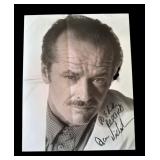 Jack Nicholson signed photo