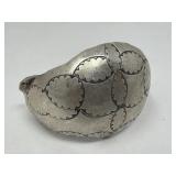 Vintage silver cuff bracelet