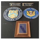 Vintage U.S. Treasury Customs Service agent lot