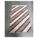 Vintage handmade Navajo rug