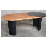 Rove Concepts walnut veneer Massimo desk with