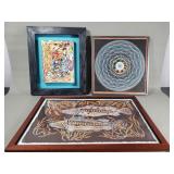 Bundle of oil and mixed media