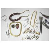 Group of costume jewelry