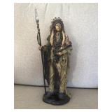 Native American War Chief figurine