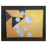 B.Singer abstract oil on canvas