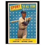 1958 Topps Ernie Banks baseball card