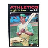 1971 Topps Reggie Jackson baseball card