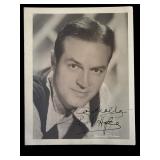 Bob Hope signed photo