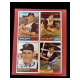 Bill Mazeroski & others signed photo