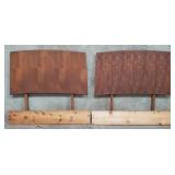 Mid-century walnut table leaves