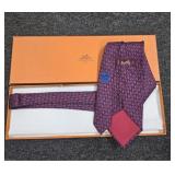 Hermes 100% silk men
