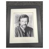 Chuck Norris Signed photo Professionally framed