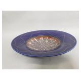 Signed pottery center bowl
