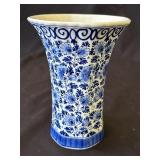 Vintage Royal Delft ceramic vase