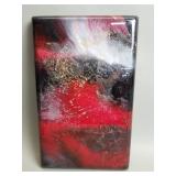 Tom Belloni signed resin abstract wall panel