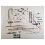 Group of costume jewelry