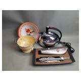 Vintage GE stainless steel kettle, Hamilton Beach