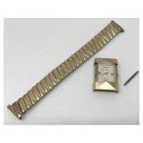 Vintage 10k RGR Bulova unisex wristwatch