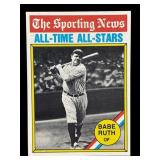 1977 Topps All-time All-Star Babe Ruth